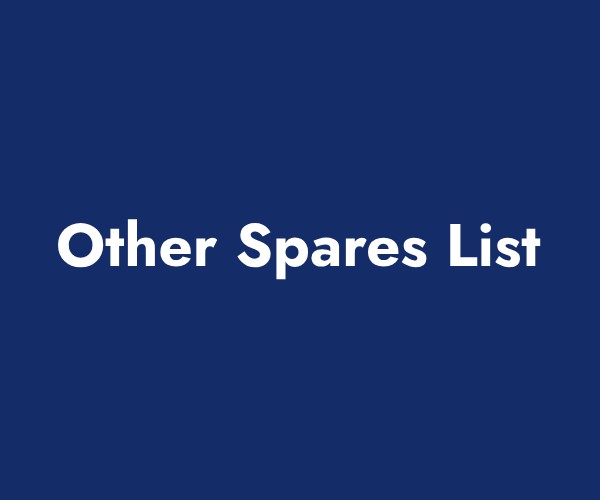 Other Spares List